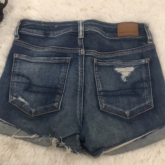 American Eagle denim ripped shorts - Picture 2 of 2
